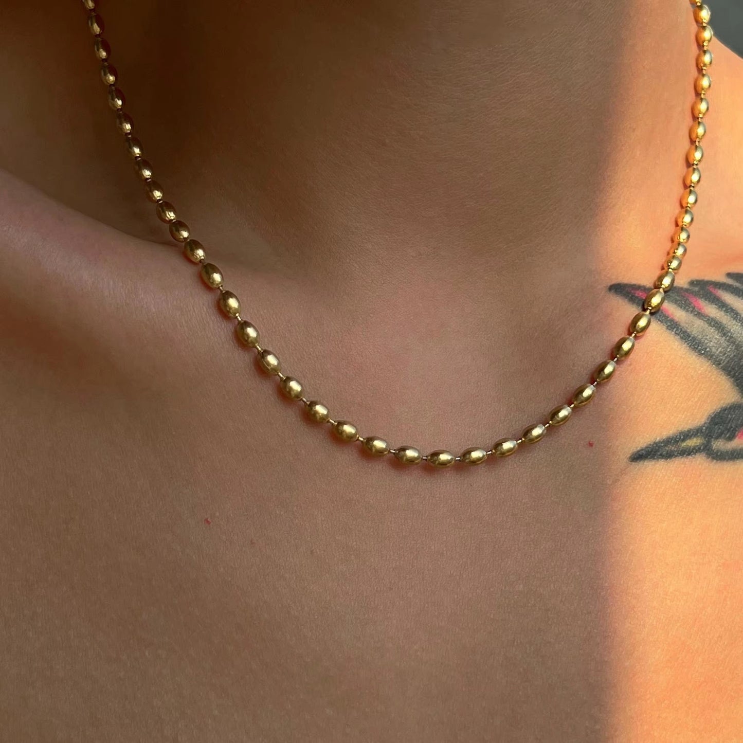 Gold Bead Chain