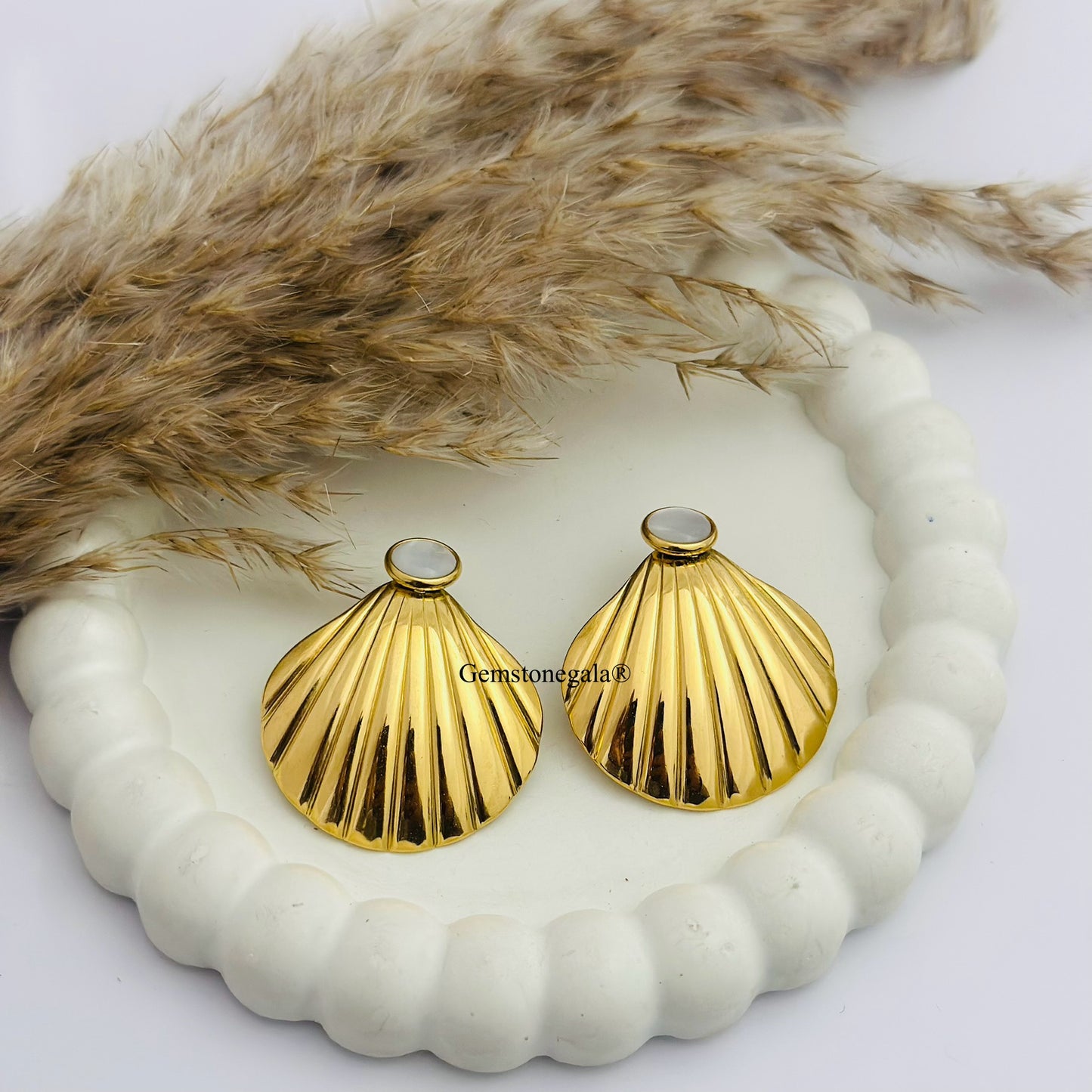 Kayla Earrings -18k Gold Plated