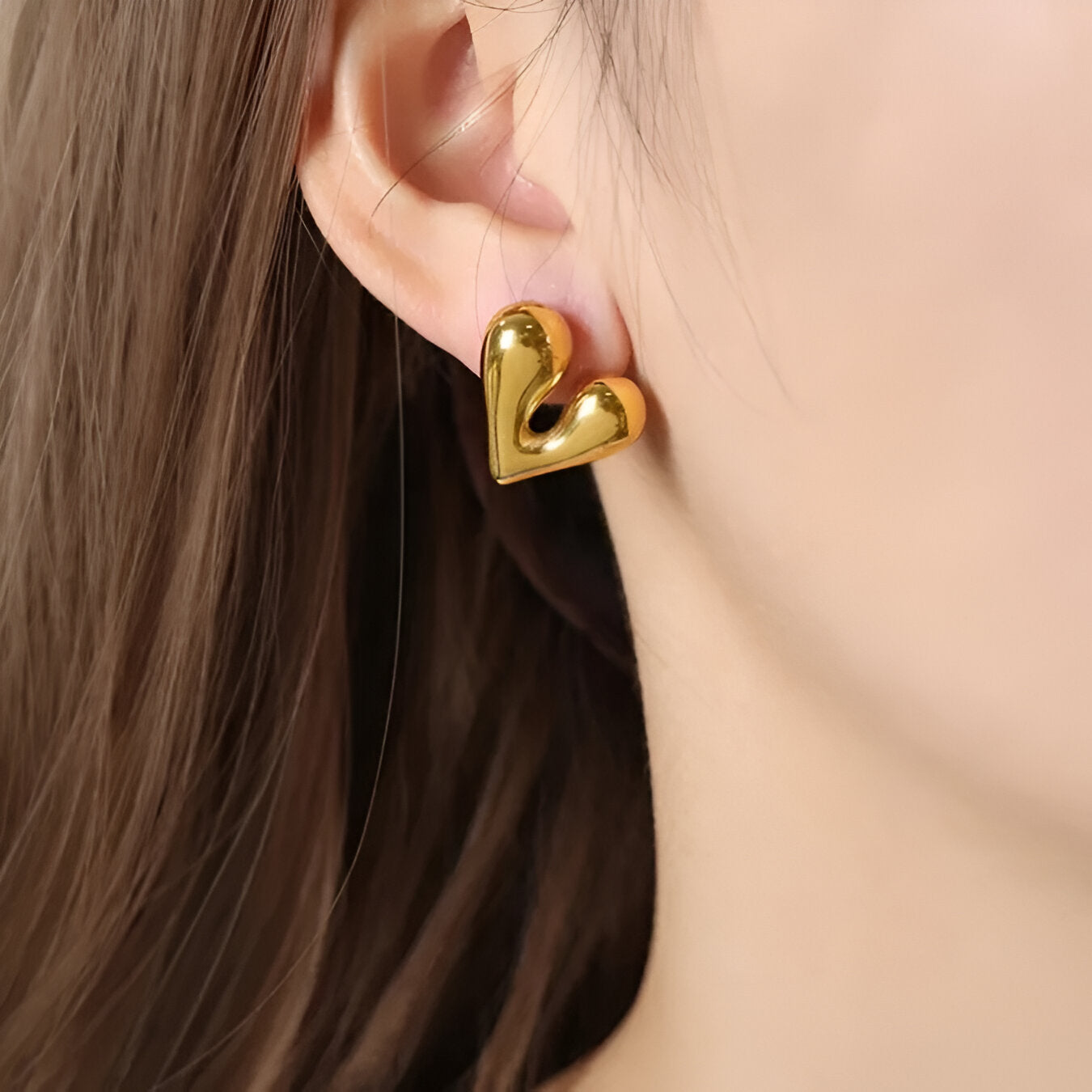 Fiora earrings -18k Gold Plated