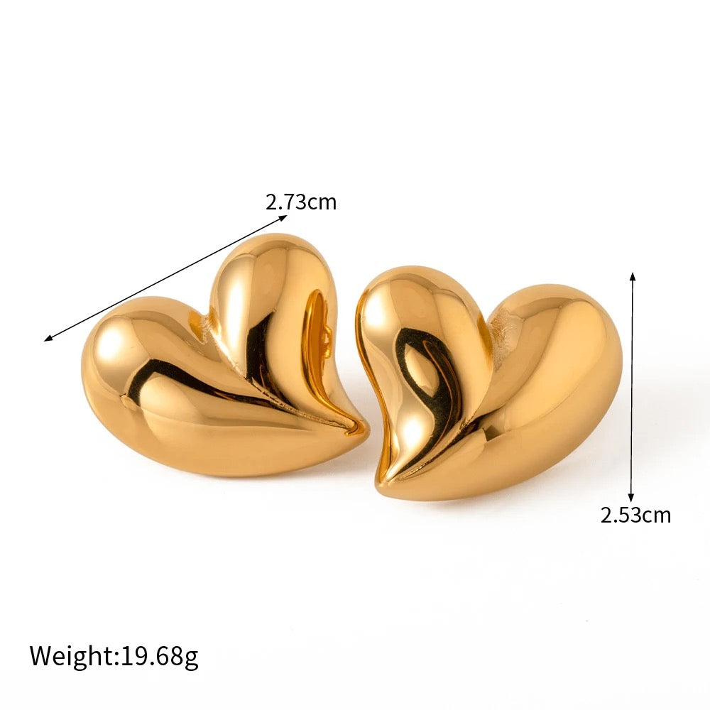 Livia Earrings -18k Gold Plated