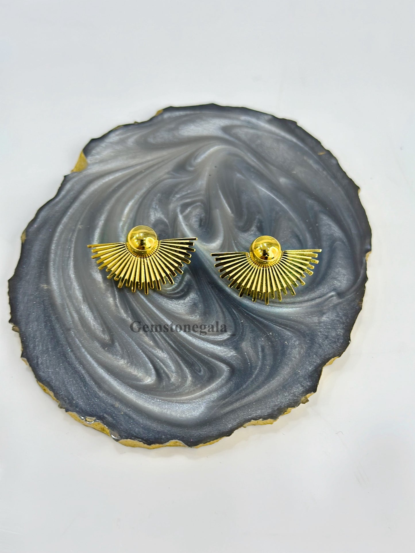 Sensu Earrings -18k Gold Plated