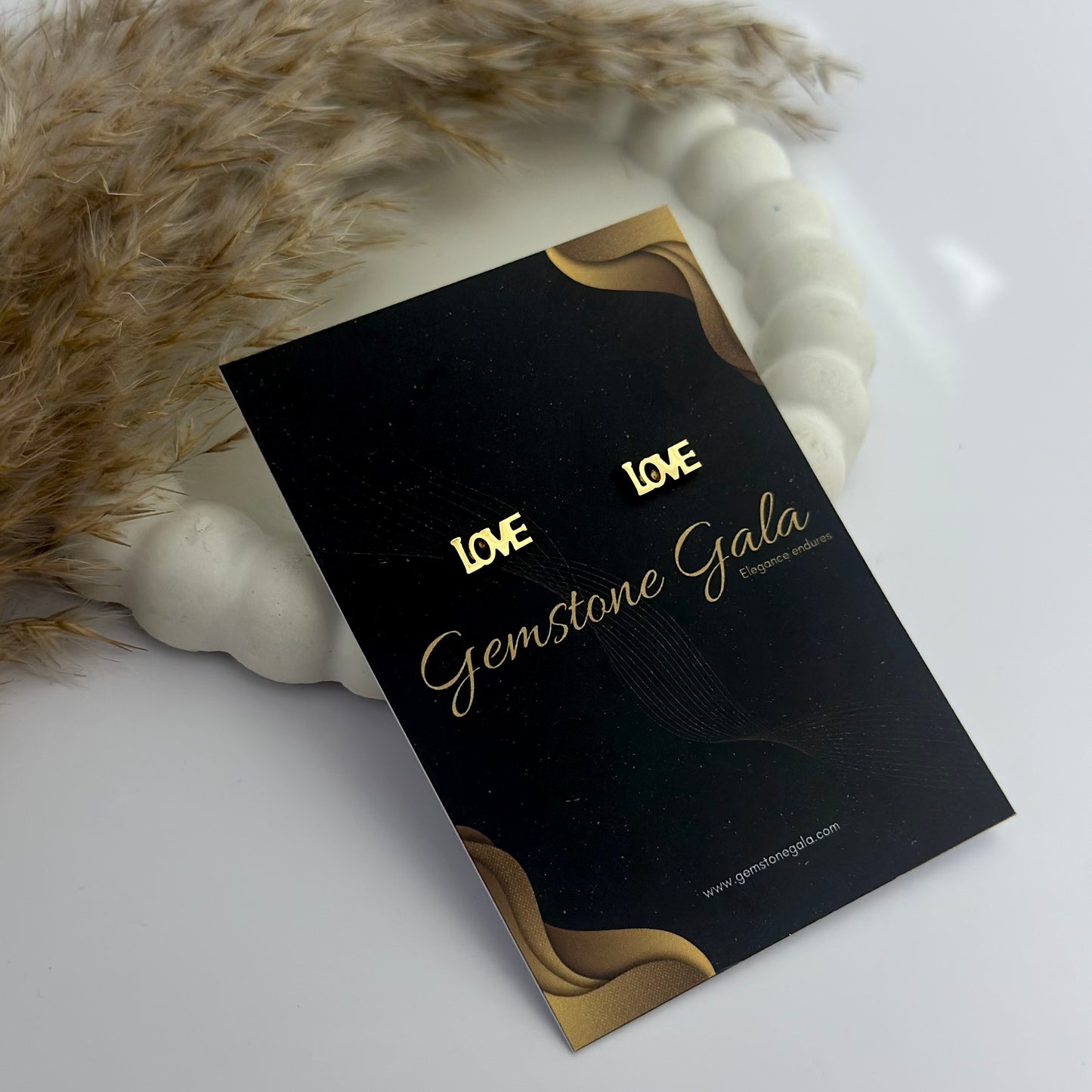 Aurora Love Stud -18k Gold Plated