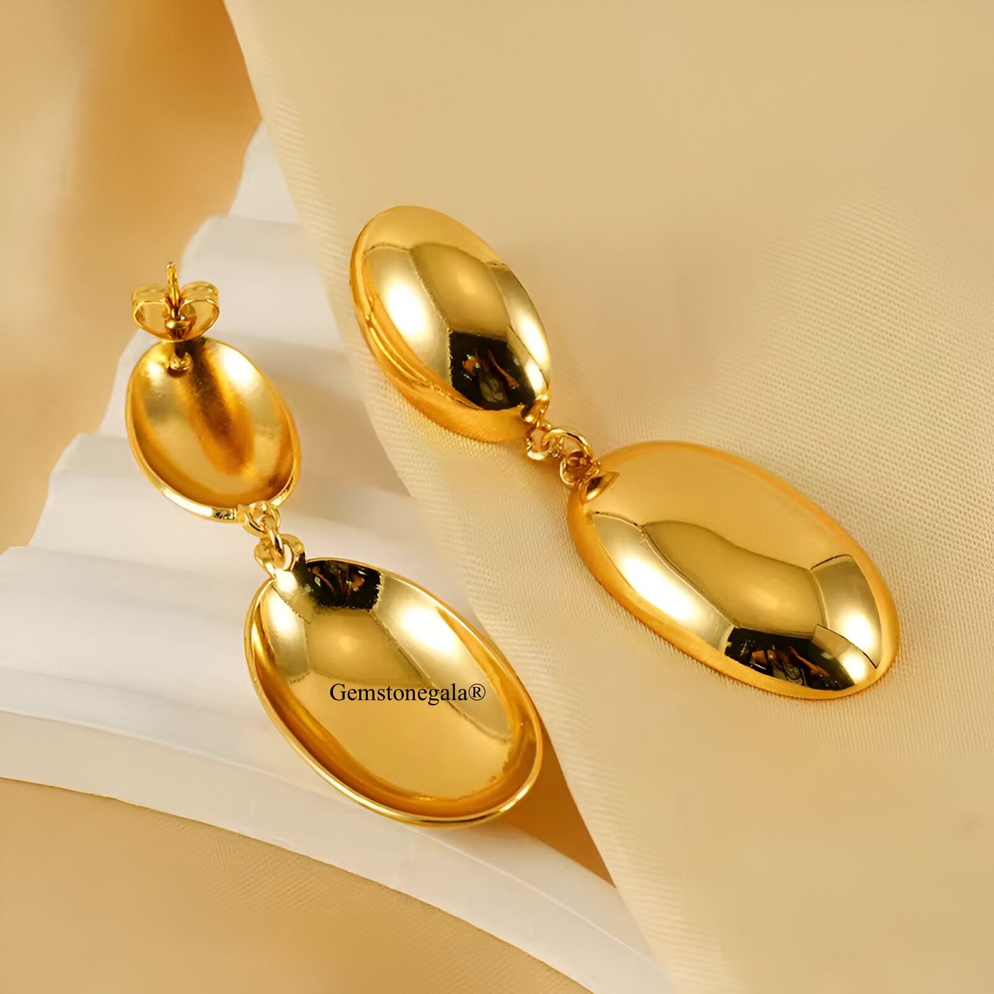 Mariana Earrings -18k Gold Plated