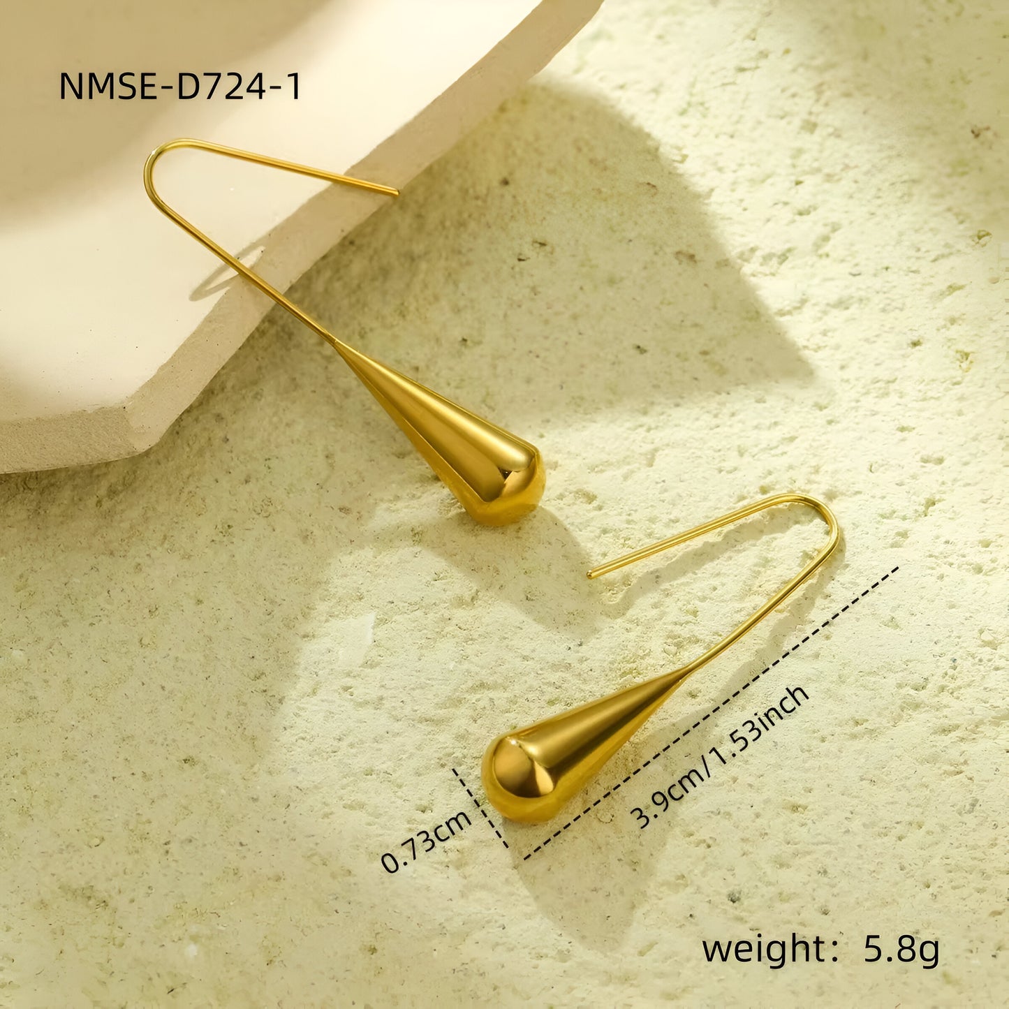 Nazanin Golden Cascades -18k Gold Plated