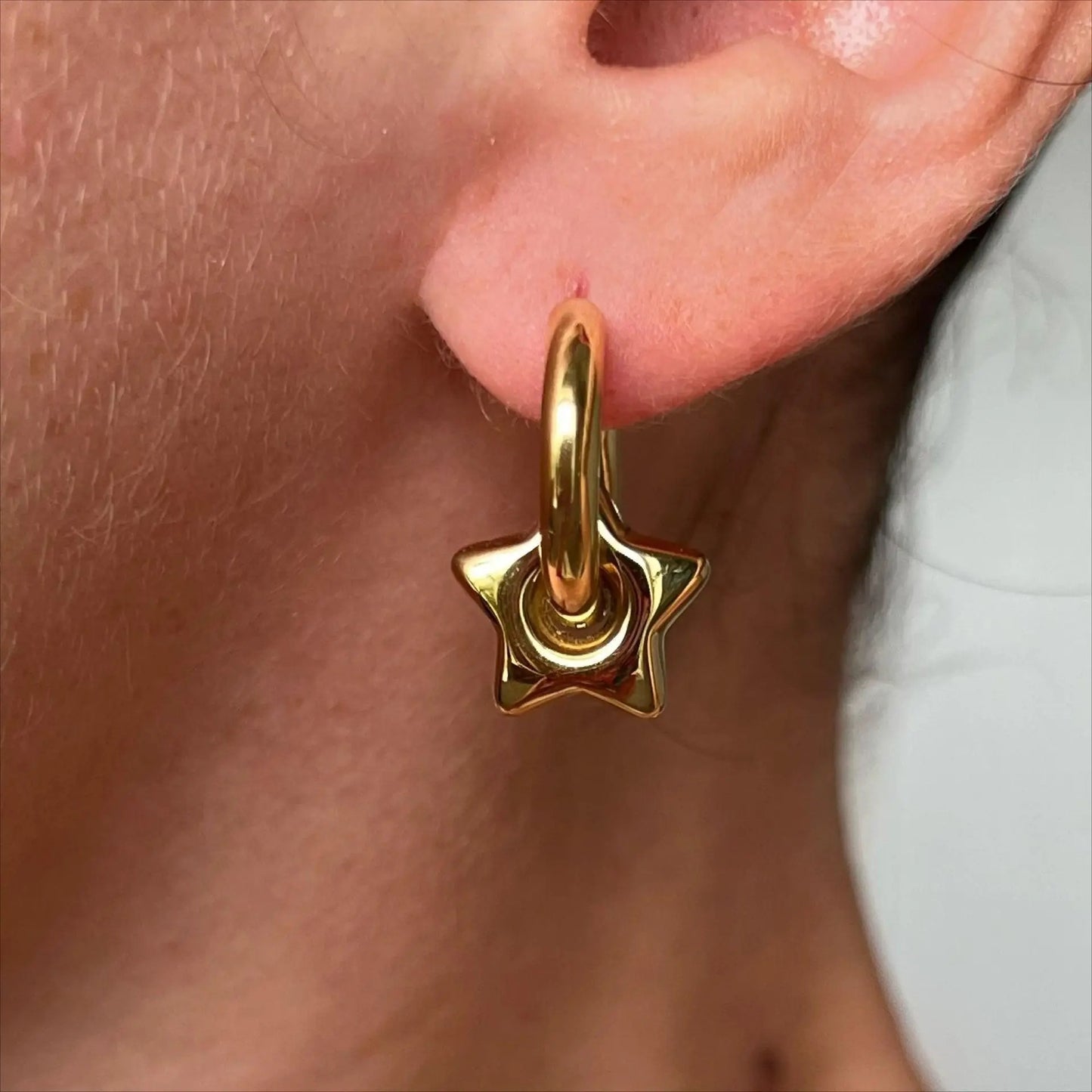 Starlet earrings -18k Gold Plated
