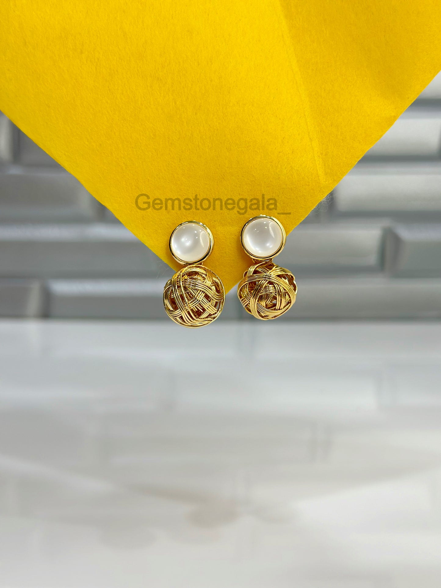 Daisy Danglers: Celestial Charm -18k Gold Plated