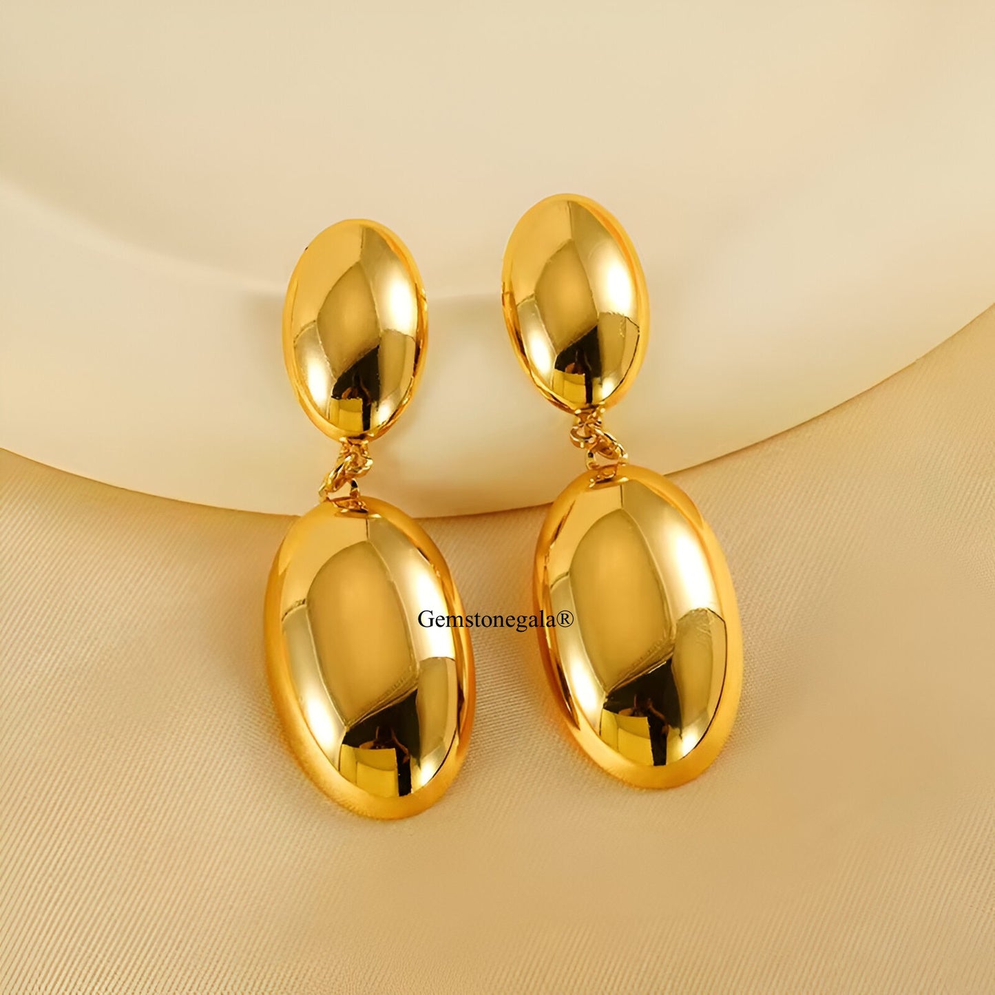 Mariana Earrings -18k Gold Plated