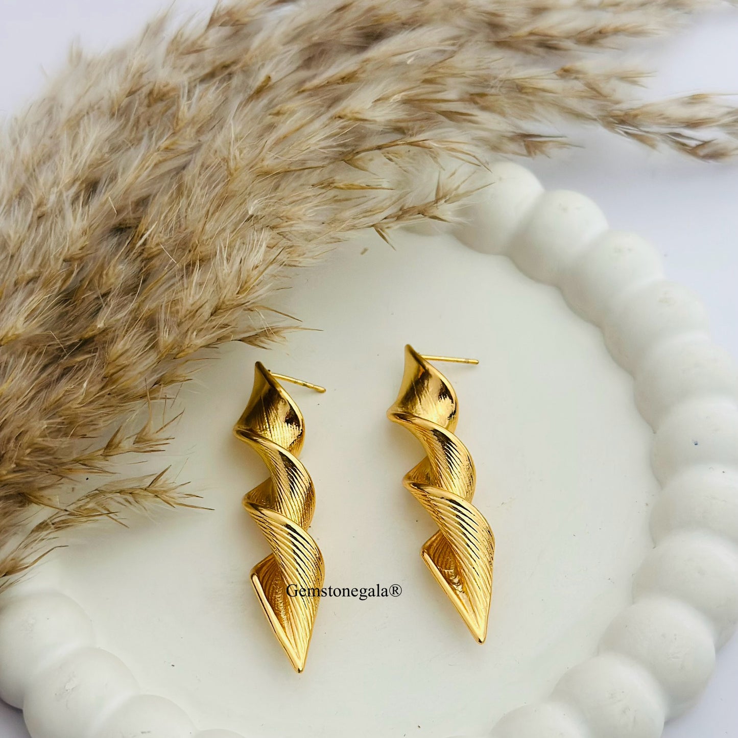 Ariana Earrings -18k Gold Plated