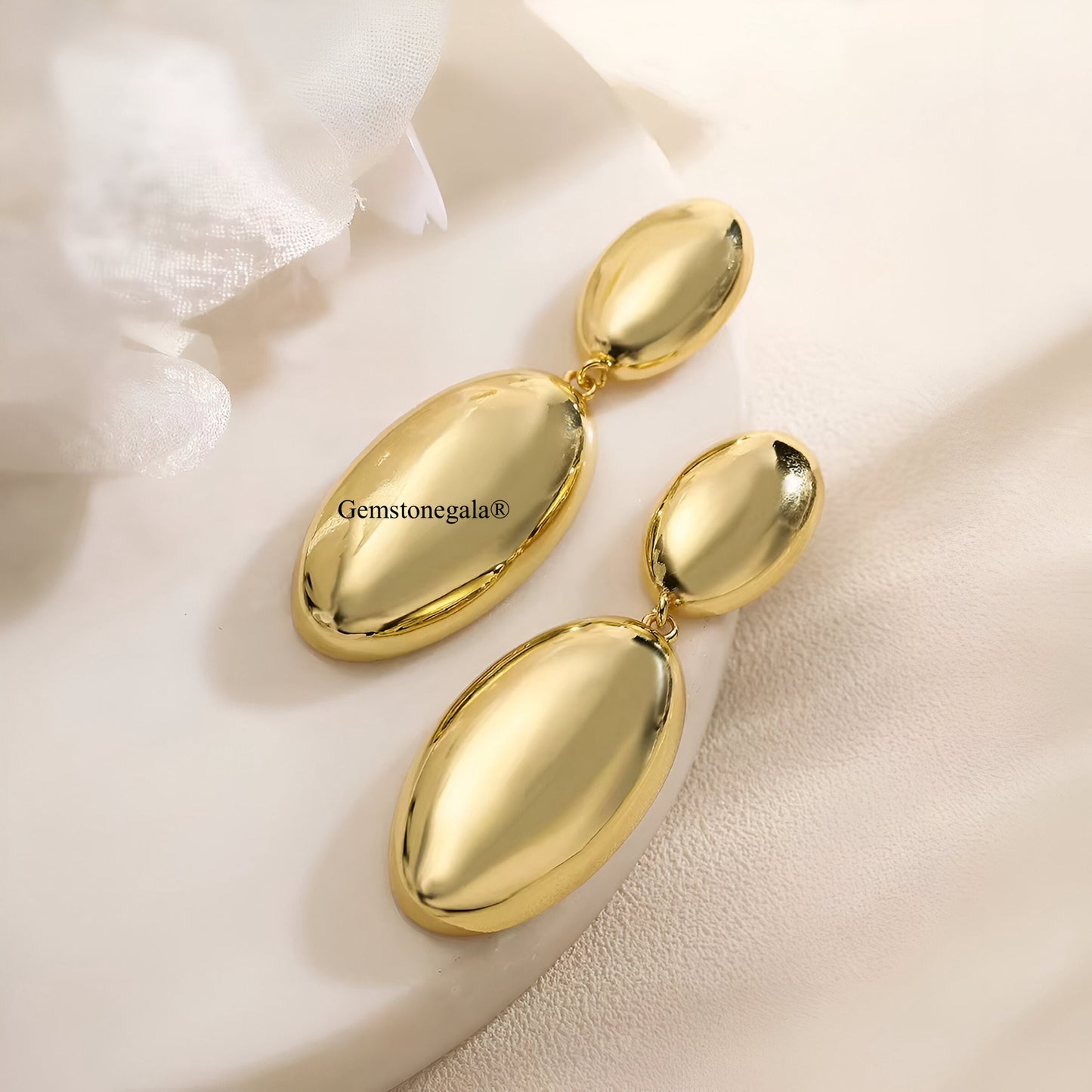 Mariana Earrings -18k Gold Plated