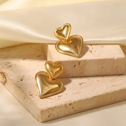 Paramour Earrings -18k Gold Plated