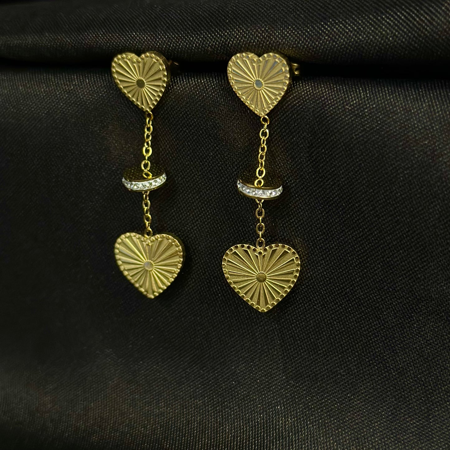 Sarang Earrings -18k Gold Plated