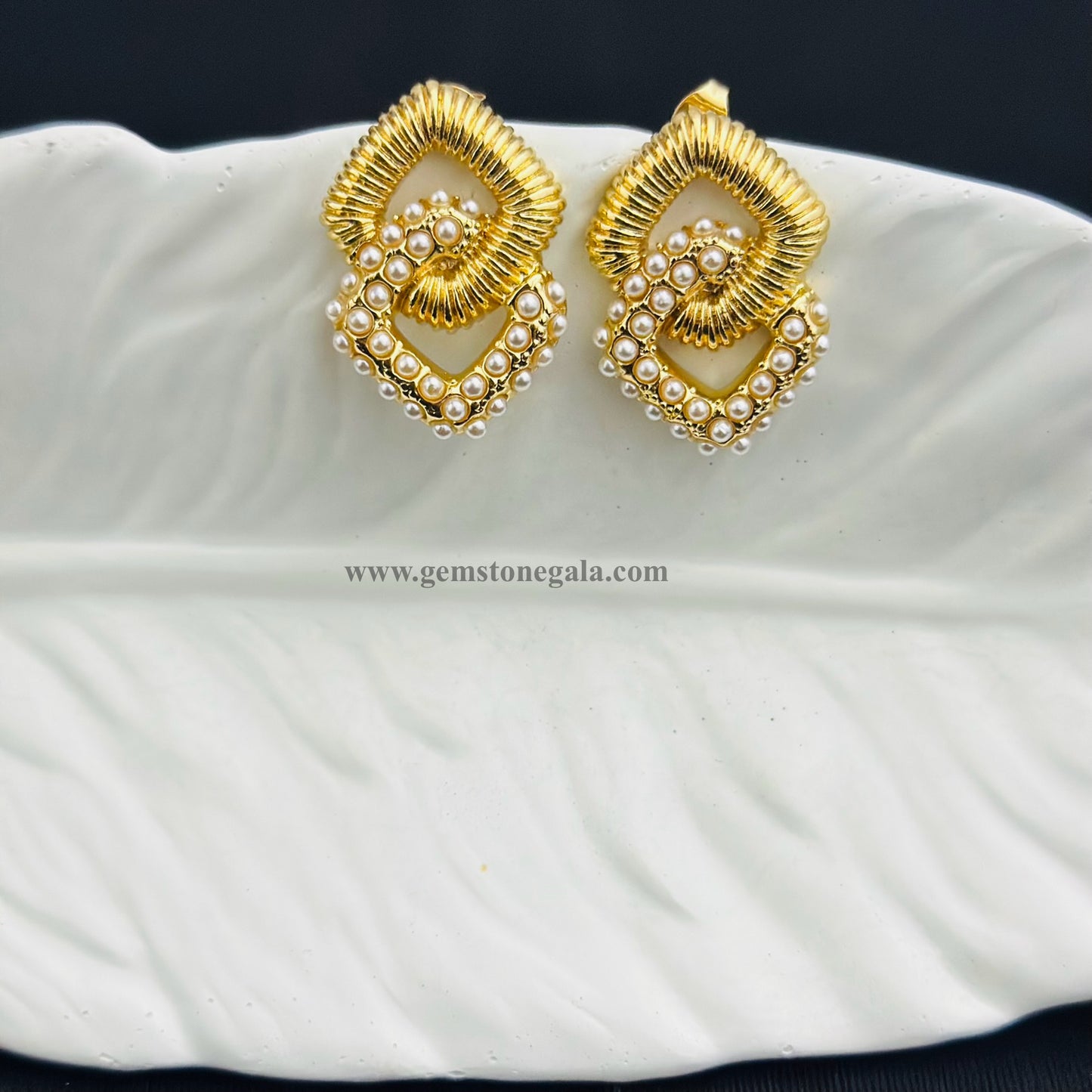 Karen earrings -18k Gold Plated