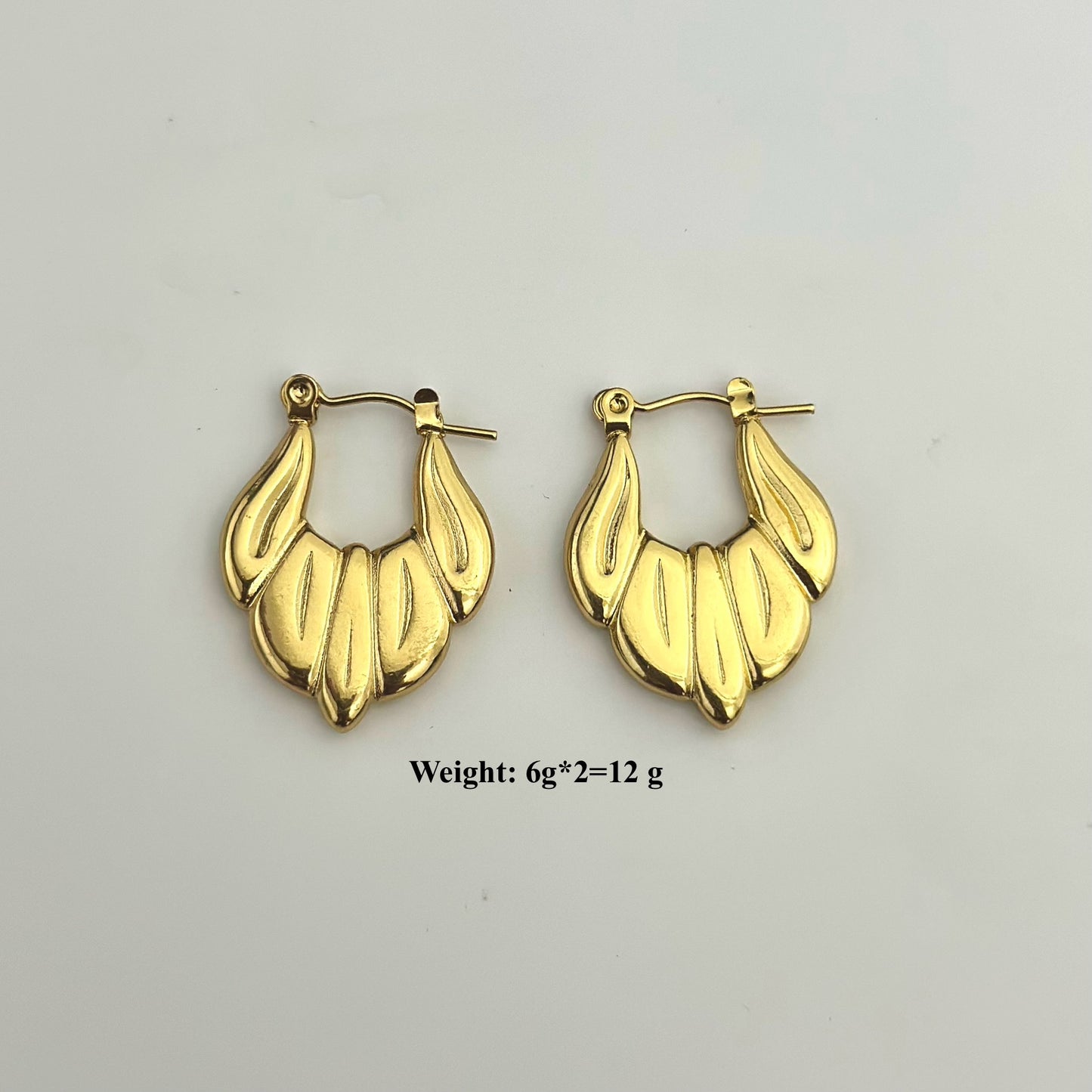 Moana Earrings -18k Gold Plated