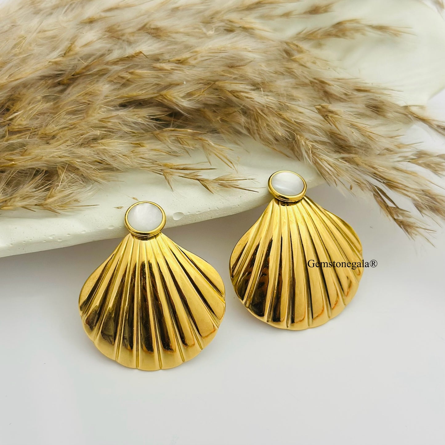 Kayla Earrings -18k Gold Plated