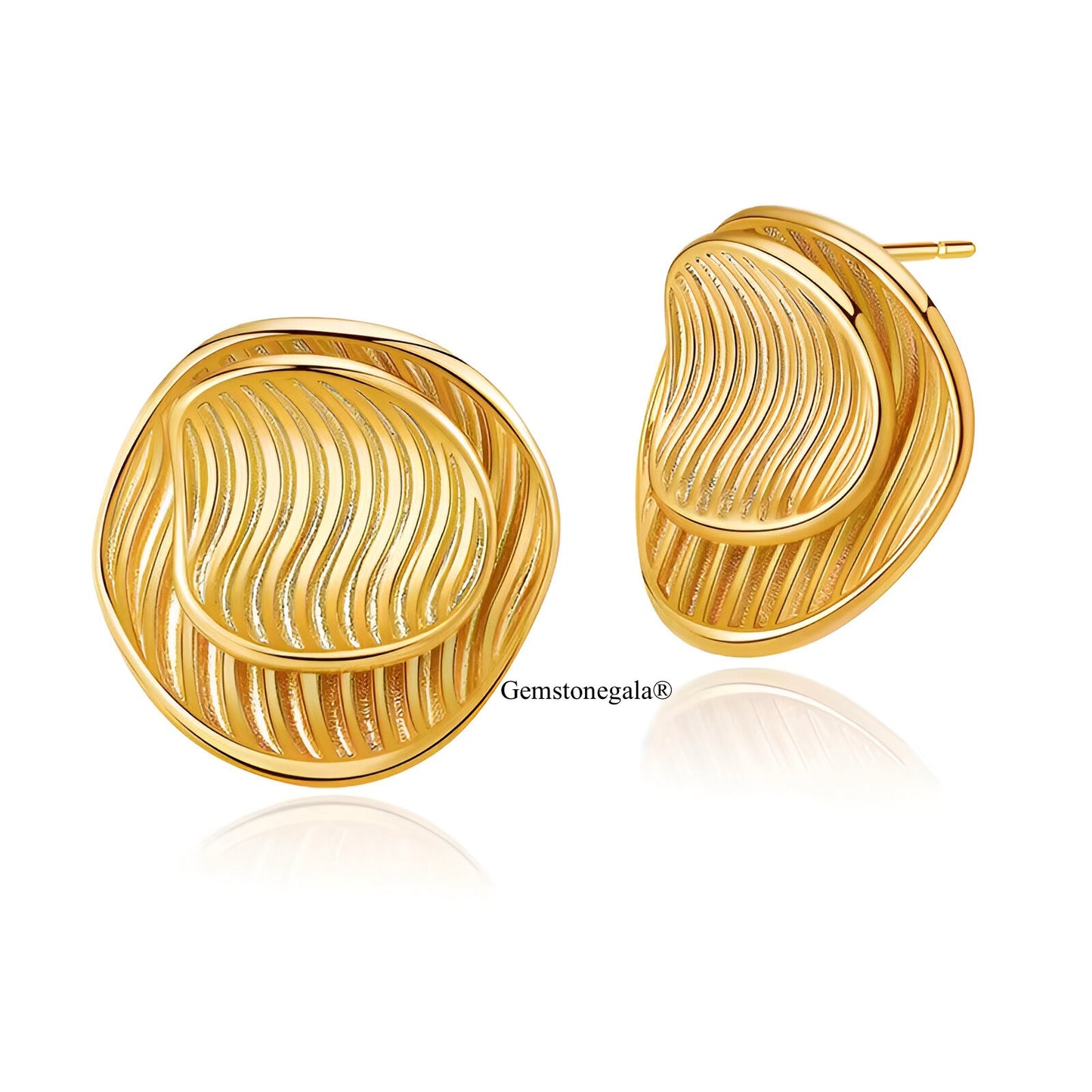 Kelly Earrings -18k Gold Plated