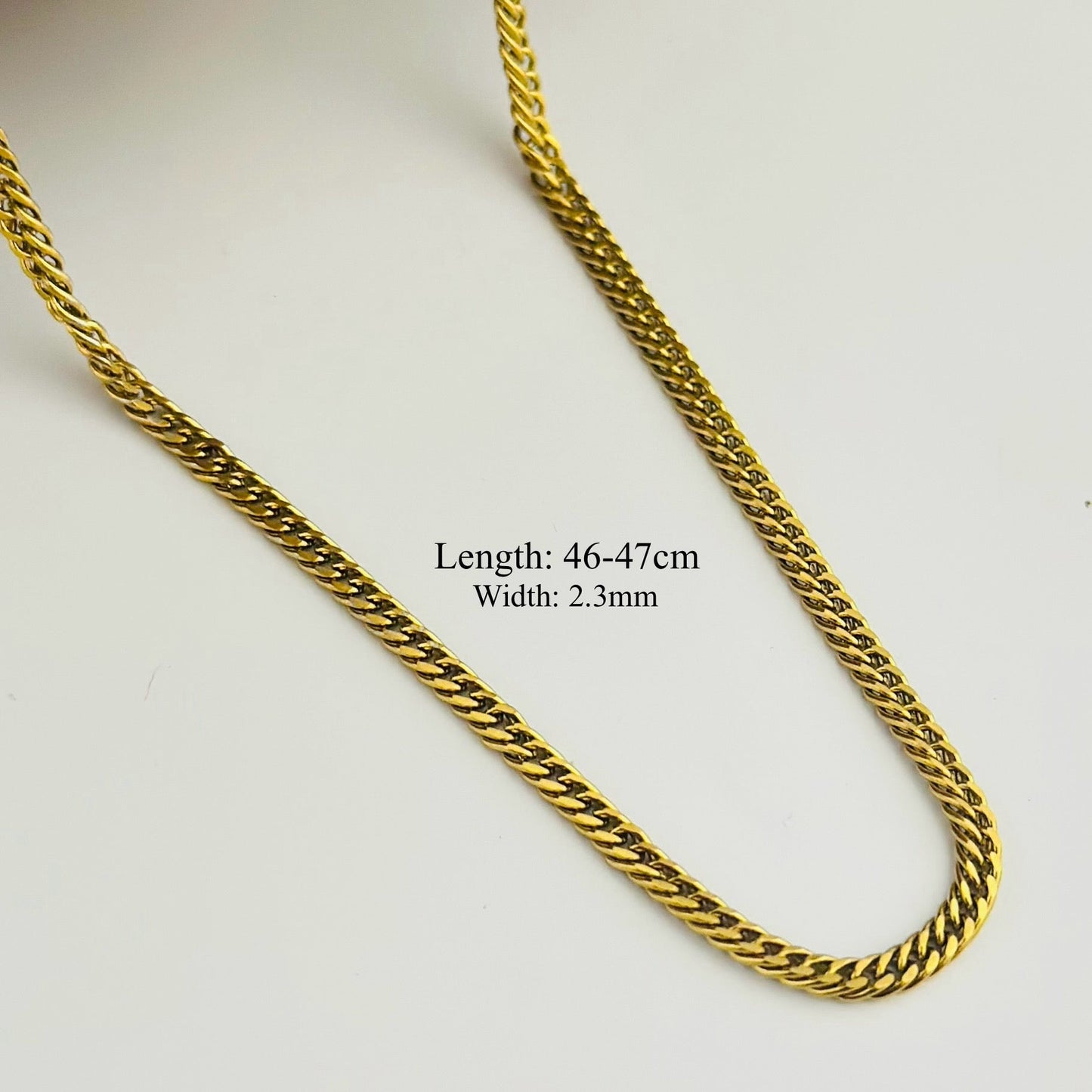 Golden Helix Chain -18k Gold Plated