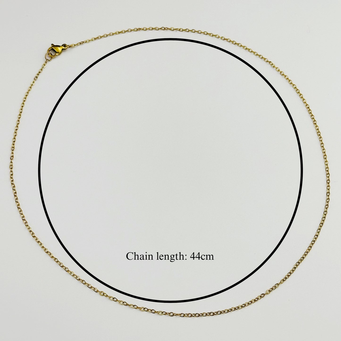 Danity Flutter Necklace -18k Gold Plated