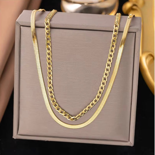 Zariah Double-Layer Necklace