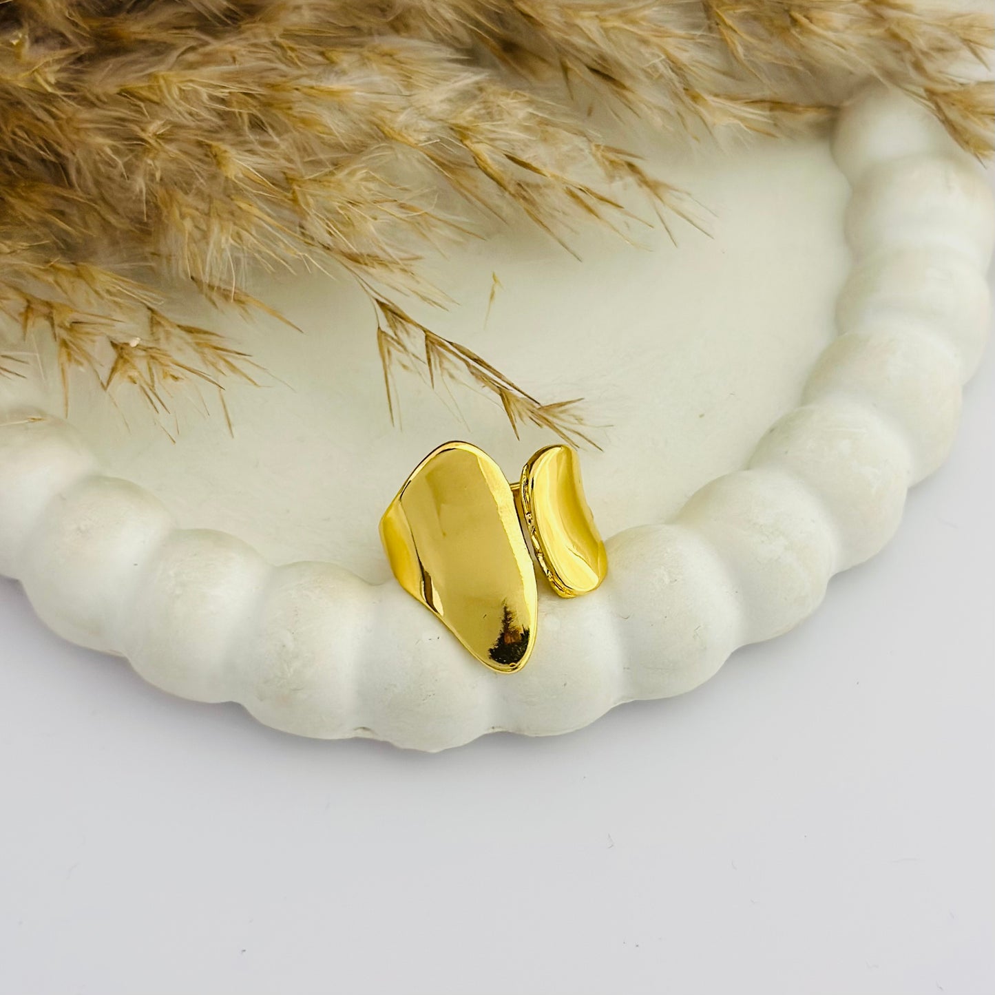 NOEMI 18K GOLD PLATED RING