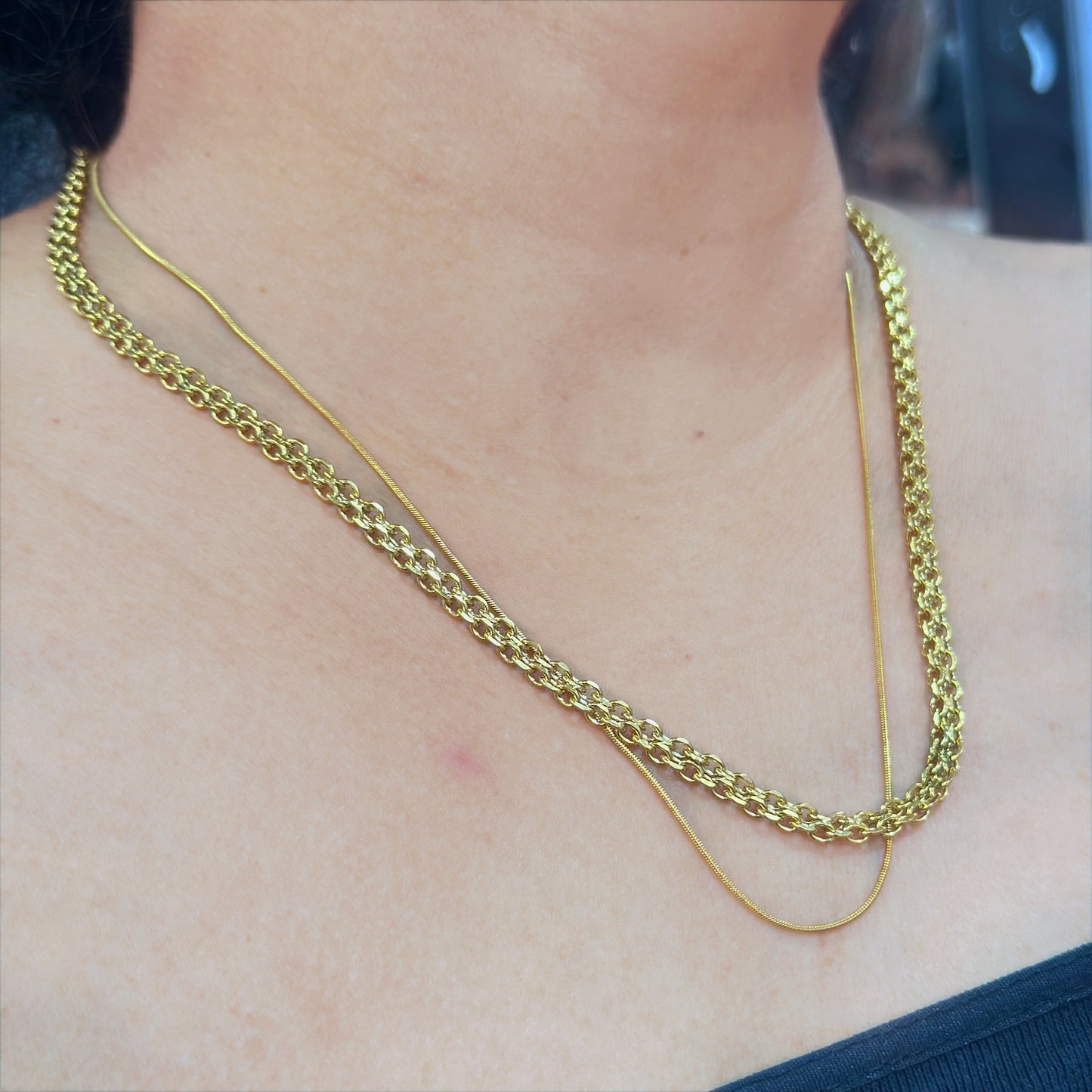 Roisin Double-Layer Necklace