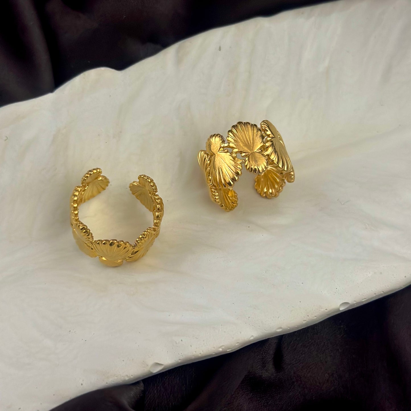 CALLISTA 18K GOLD PLATED RING