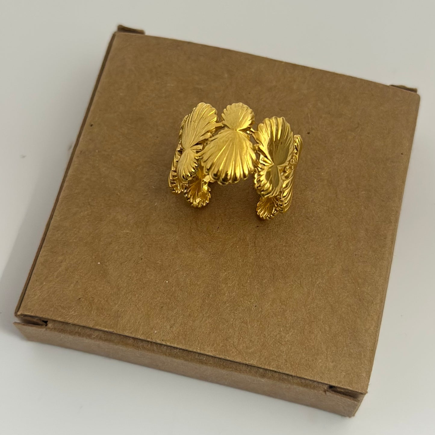 CALLISTA 18K GOLD PLATED RING