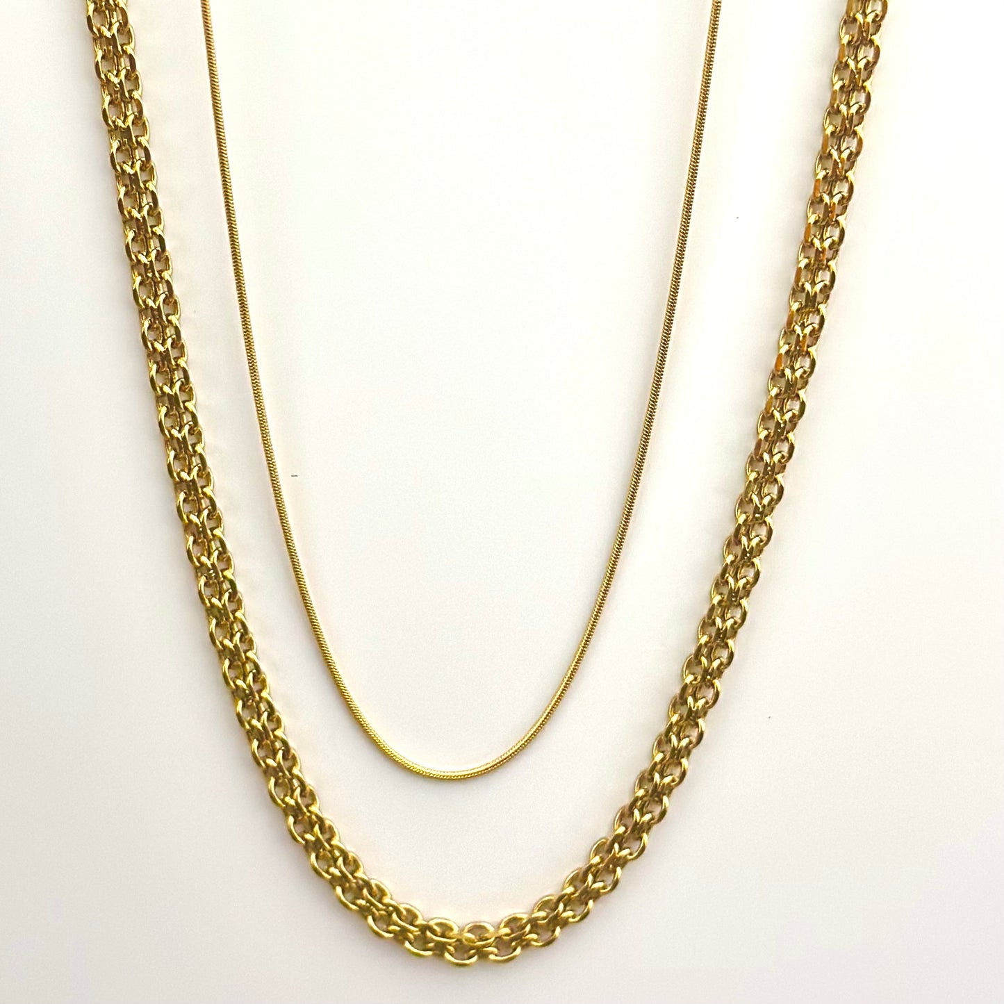 Roisin Double-Layer Necklace