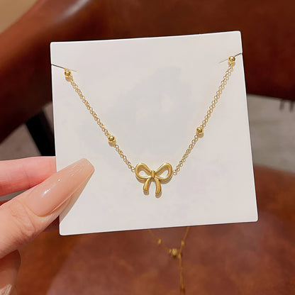 Amora Bow Necklace
