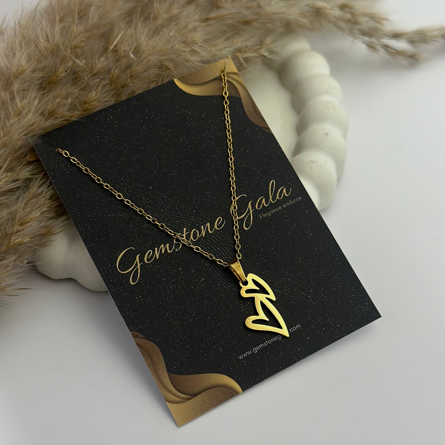 Halo Heart Necklace
