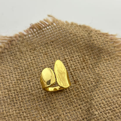 NOEMI 18K GOLD PLATED RING