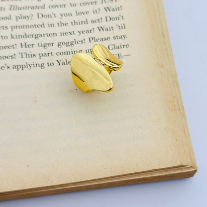 NOEMI 18K GOLD PLATED RING