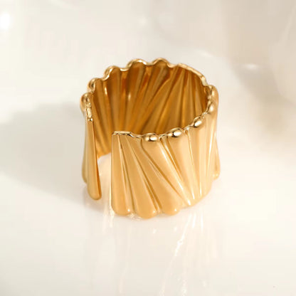 NYX 18K GOLD PLATED RING