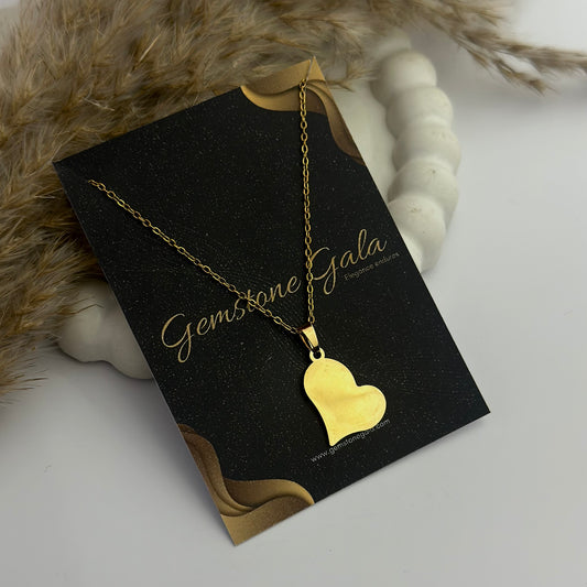 Golden Heart Necklace
