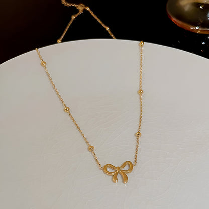 Amora Bow Necklace