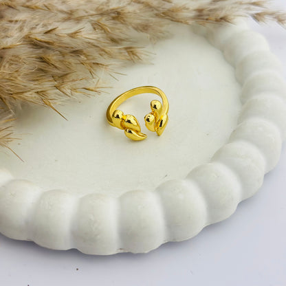 RENEE 18K GOLD PLATED RING