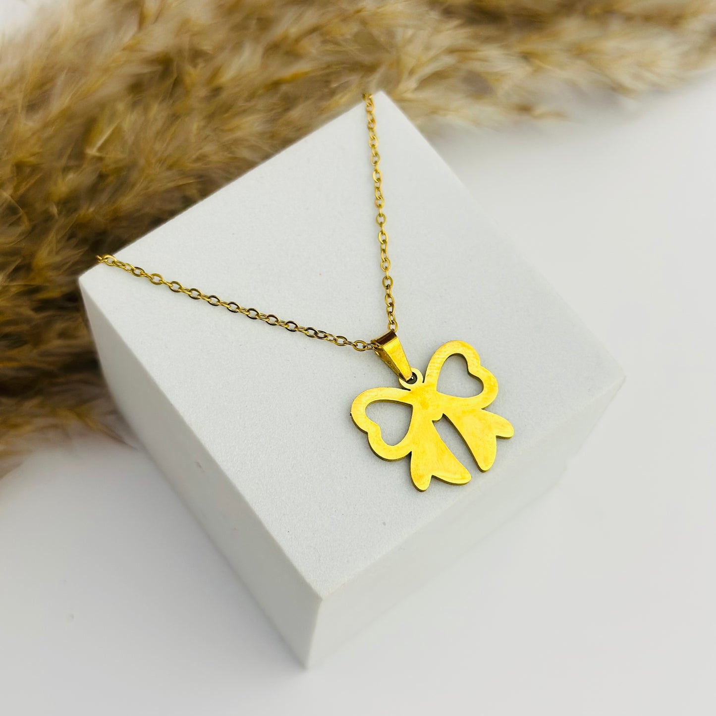 Luna Bow Necklace