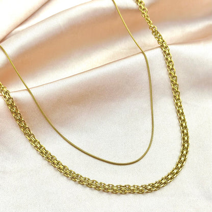 Roisin Double-Layer Necklace