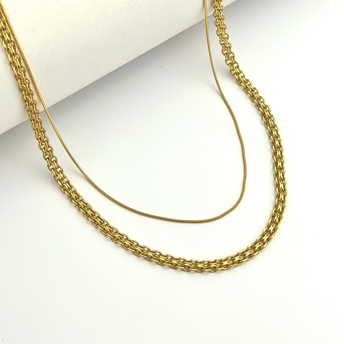 Roisin Double-Layer Necklace
