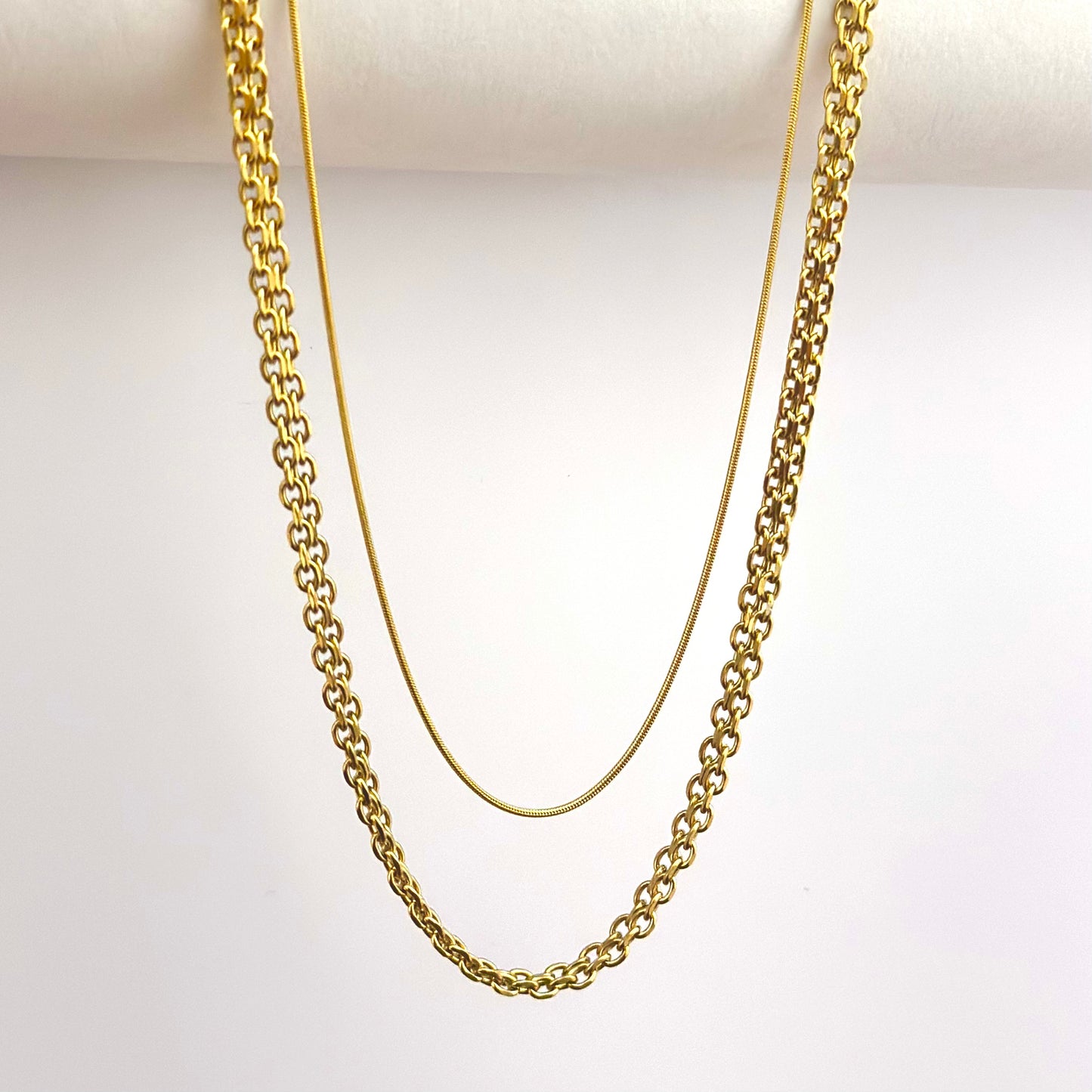 Roisin Double-Layer Necklace