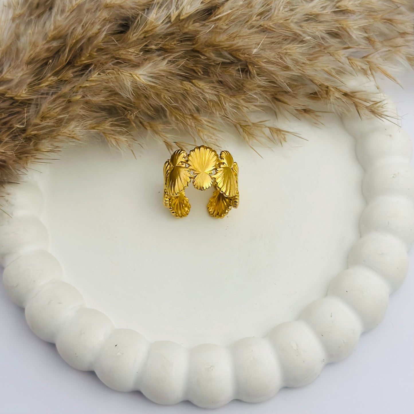 CALLISTA 18K GOLD PLATED RING