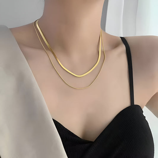 Zayra Double-Layer Necklace