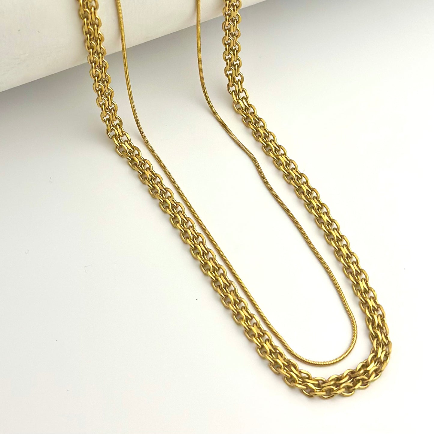 Roisin Double-Layer Necklace
