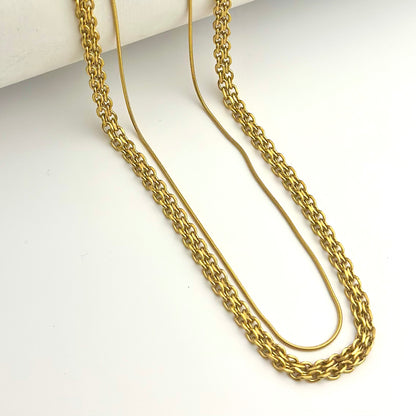 Roisin Double-Layer Necklace