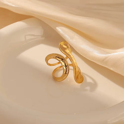 ZENORA 18K GOLD PLATED RING