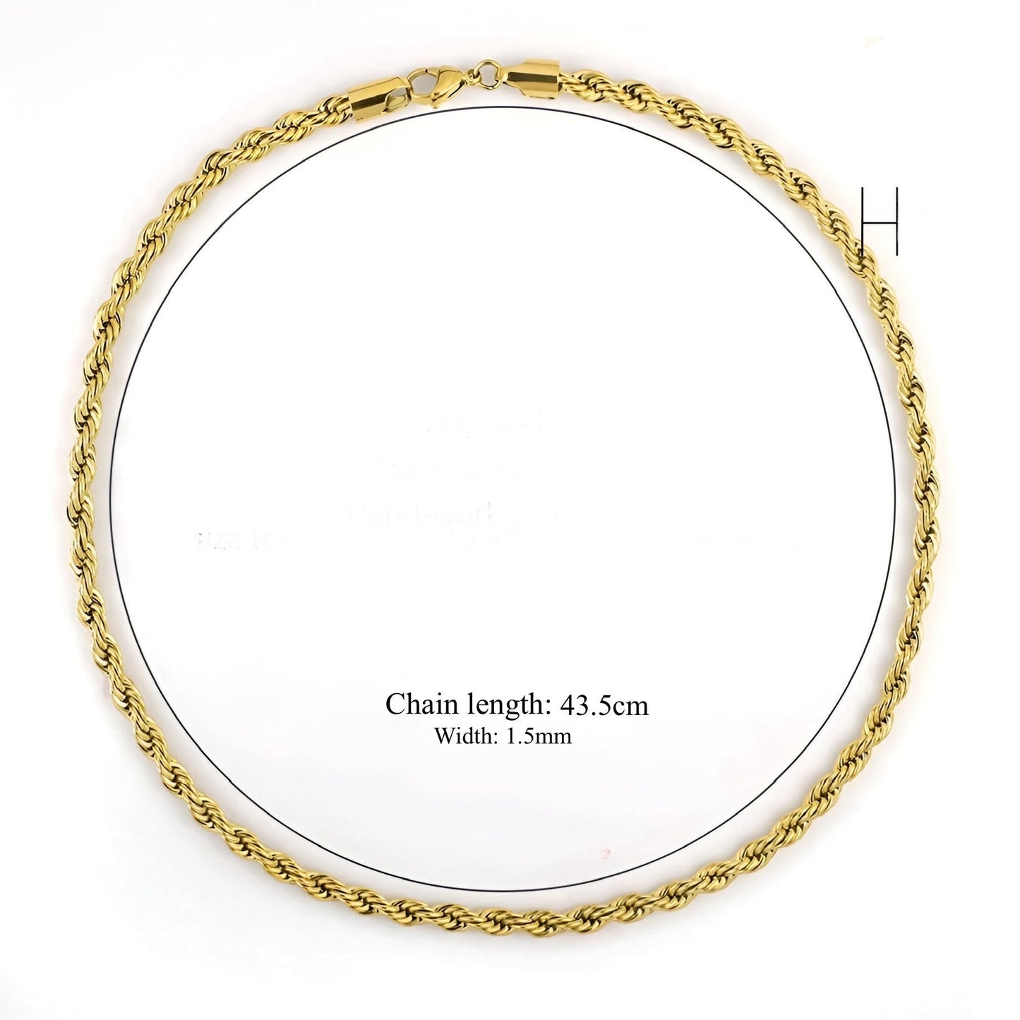 Rope design chain
