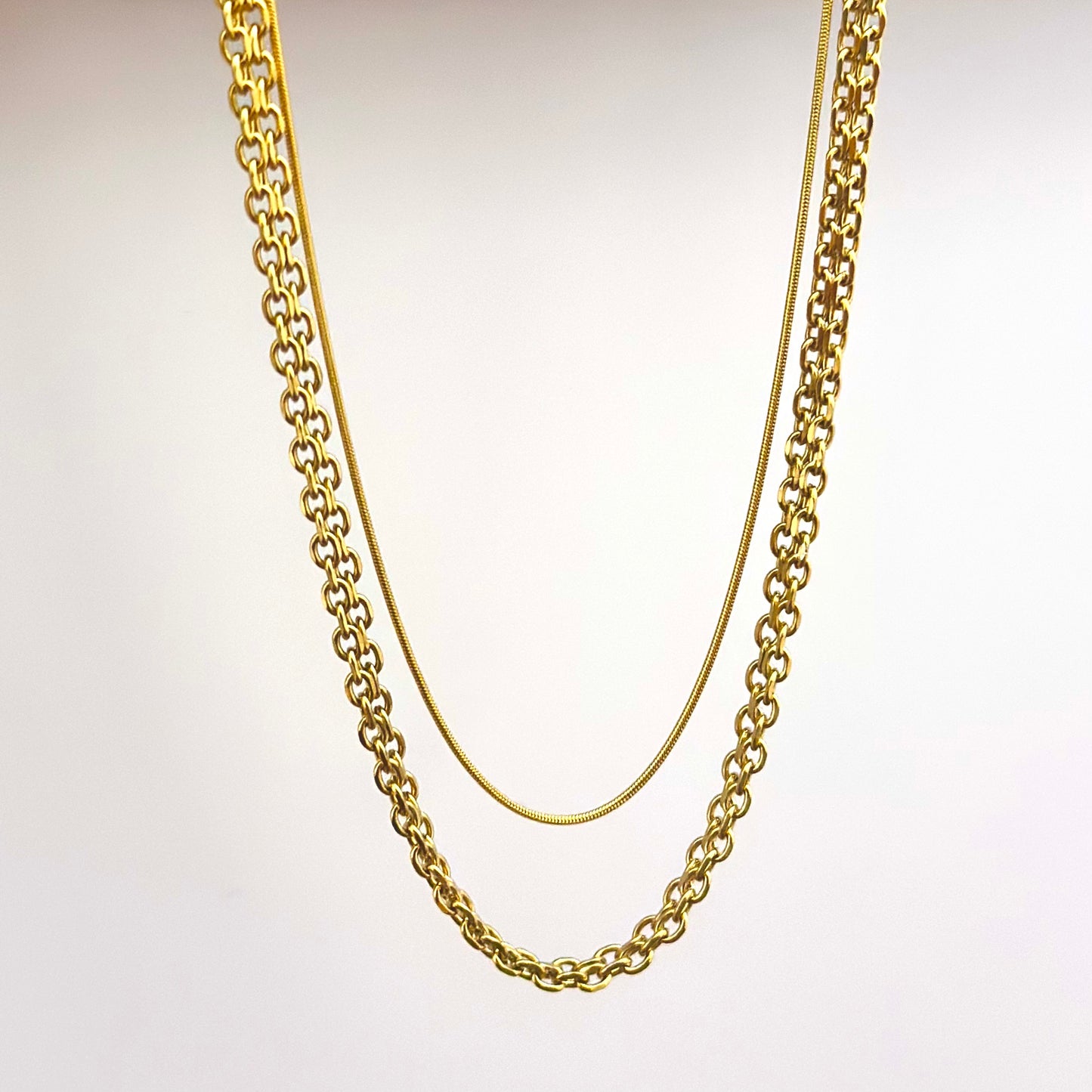 Roisin Double-Layer Necklace